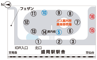バス乗り場1